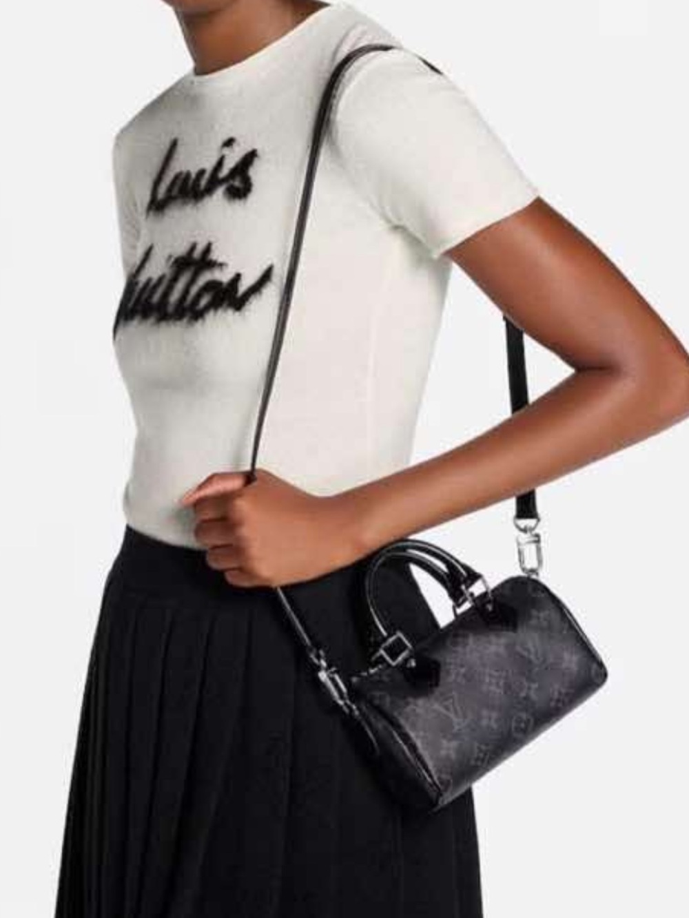 Designer ‘Nano’ Mini Bag in Black